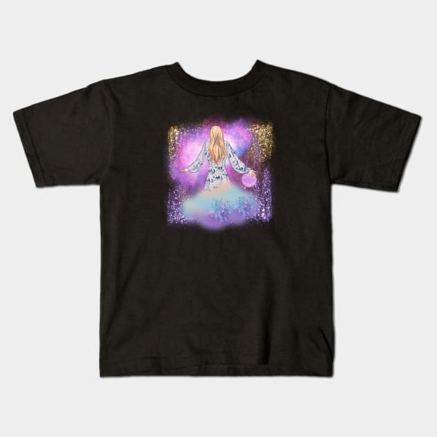 LAVENDER HAZE Kids T-Shirt by EmoteYourself